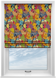 Phoebe, Rainbow - Roman Blind